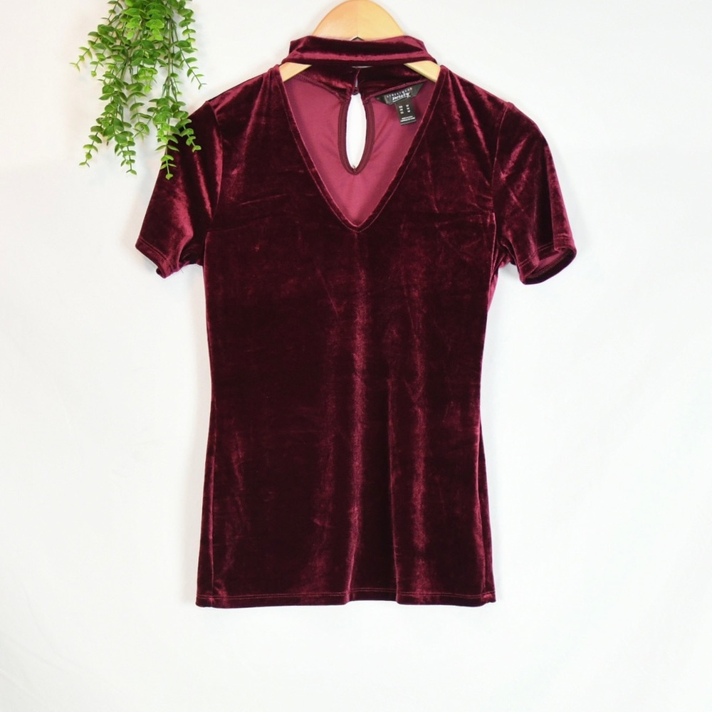 Streetwear Society Velvet Top